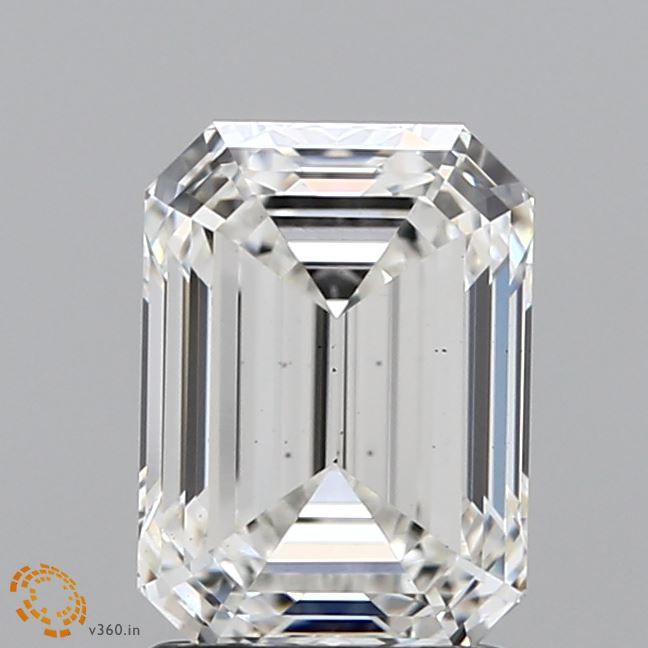 2.14 ct. Emerald Diamond — F / VS2 (IGI LG604383495)