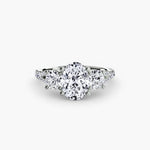 Three-Stone with Pavé Band 3
