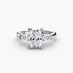 Three-Stone Ring (Baguette Side Stones) 2