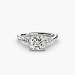 Solitaire with Shoulder Accents 2